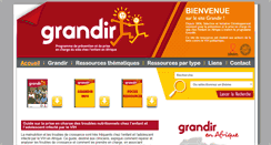 Desktop Screenshot of grandir.sidaction.org